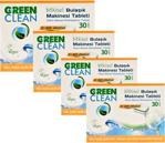 Green Clean Bulaşık Makinesi Organik Bitkisel Tablet 30 X 4 Adet