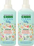 Green Clean Dogal Organik Lavanta Yağlı Baby Bitkisel Çamaşır Deterjanı 1000 Ml - 2'Li