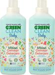 Green Clean Organik Lavanta Yağlı Baby Bitkisel Çamaşır Deterjanı 1000 Ml 2 Adet