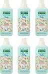 Green Clean Organik Lavanta Yağlı Baby Bitkisel Çamaşır Deterjanı 1000 Ml - 6'Lı