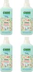 Green Clean Organik Lavanta Yağlı Baby Bitkisel Çamaşır Deterjanı 1000Ml 4'Lü