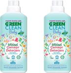 Green Clean Organik Lavanta Yağlı Baby Bitkisel Sıvı Çamaşır Deterjanı 1000 Ml 2'Li