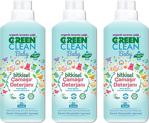 Green Clean Organik Lavanta Yağlı Baby Bitkisel Sıvı Çamaşır Deterjanı 1000 Ml 3'Lü