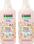 Green Clean Organik Lavanta Yağlı Baby Çamaşır Yumuşatıcısı 1000 Ml 2 Adet