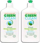 Green Clean Organik Portakal Yağlı Bitkisel Bulaşık Deterjanı 500 Ml 2'Li Set