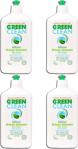 Green Clean Organik Portakal Yağlı Bitkisel Bulaşık Deterjanı 500 Ml 4'Lü Set