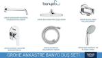 Grohe Ankastre Banyo Duş Seti-1