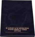 Gülpaş 232 Işçi Sağlığı Ve Iş Güvenliğine Ilişkin Tespit Ve Öneri Defteri Deri Kapak