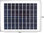 Güneş Enerji̇ Paneli̇ Solar 10W Poli̇kri̇stal (35X30Cm) Cw