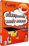 Güneş Enerjili Basit Robot Yapım Seti