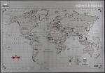 Gürbüz Yayınları Kazınabilir Dünya Haritası 35X50