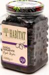 Habitat Doğal Fermente Sele 261-290 Kb M Siyah Zeytin Cam 1 Kg