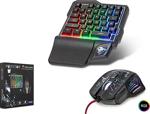 Hadron G506 Oyun Klavye & Mouse Set Ledli Q