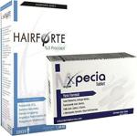 Hairforte Xpecia 60 Tablet + Hairforte Sprey Erkek Set
