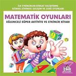 Halk Kitabevi Matematik Oyunları - Eğlenceli Süper Aktivite Ve Etkinlik Kitabı - Ferhat Çınar