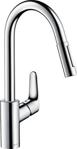 Hansgrohe Focus E2 Pull-Out Mutfak Bataryası