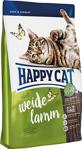 Happy Cat Weide Lamm 10 kg Kuzu Etli Yetişkin Kuru Kedi Maması