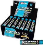 Hardline L-Karnitin Matrix -Lcarnitine, Beta Alanine, Caffeine (Kafein) 3000Mg Limon 20 Adet (30 Ml)