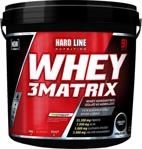 Hardline Nutrition Whey 3 Matrix 4000 gr Protein Tozu