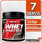 Hardline Whey 3Matrix Protein Tozu 210Gr - Çikolata Aromalı