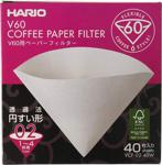 Hario V60 02 Dripper 40'Lı Kağıt Filtresi