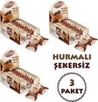 Hasmamül 3Lü Şekersiz Hurmalı Atıştırmalık Mamul Katkısız Doğal Sağlıklı Diyet Organik Hurma