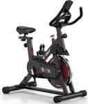 Havana Spin Bike Dikey Kondisyon Bisikleti Fitness Egzersiz Ipad Tablet Standlı - Siyah