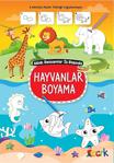 Hayvalar Boyama - Minik Ressamlar İş Başında - Kolektif - Bıcırık Yayınları