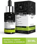 Hc Care Retinol Serum %1 Kırışıklık Ve Yaşlanma Karşıtı Cilt Bakım Serumu 30 Ml