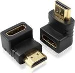 Hdmi To Hdmi Dirsek 90 Açılı Çevirici Uzatma Dönüştürücü Adaptör