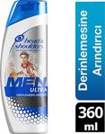 Head&Shoulders Head & Shoulders Men Ultra Erkeklere Özel Kepek Karşıtı Şampuan Derinlemesine Arındırıcı 360 Ml X 3