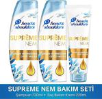 Head&Shoulders Head & Shoulders Supreme Nem Argan Ve Hindistan Cevizi Yağı Şampuan 360 Mlx2 Ve Saç Kremi 220 Ml