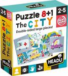 Headu Puzzle 8+1 City (2-5 Yaş)