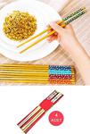 Helen'S Home 4'Lü Fettucini Chopstick Sushi Çubuğu Yıkanabilir Yemek Çin Çubuğu