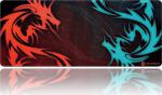 Heli̇xsun Red&Blue Dragon Mousepad Büyük Boy Gaming Oyuncu 70X30