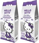 Hello Kitty Lavanta Kokulu Topaklaşan Bentotit İnce Taneli 10 Lt 2'Li Paket Kedi Kumu