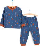Hellobaby Basic Erkek Bebek Pijama Takımı 3 Yaş