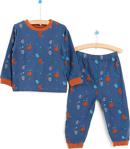 Hellobaby Basic Erkek Bebek Pijama Takımı 6 Ay