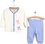 Hellobaby Basic Kız Bebek Çıtçıtlı Pijama Takımı 4 Yaş