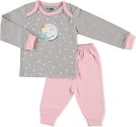 Hellobaby Basic Kız Bebek Pijama Takımı 4 Yaş