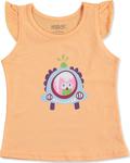 Hellobaby Yaz Kız Bebek Fırfırlı Atlet Tshirt 2 Yaş