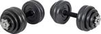 Hepitop Döküm Plaka Dambıl Seti Çantalı Dumbbell Set 30Kg - 30 Kg - Siyah