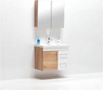 Hepsi Home Saydam Primera 100 Cm Mdf Banyo Dolabı Meşe Beyaz