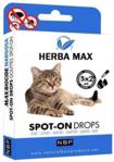 Herba Max 5 X 2 Ml Bitkisel Kedi Bit Pire Kene Ense Damlası