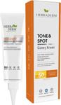 Herbaderm Tone & Spot Açık Ton Spf 50+ 40 Ml Spot Leke Kontrol Emülsiyon