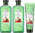 Herbal Essences Sülfatsız Şampuan Aloe Gücü Mango 380 Ml X 2 Adet Saç Bakım Kremi 275 Ml