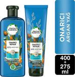 Herbal Essences Vegan Şampuan Onarıcı Argan Yağı 400 Ml + Saç Bakım Kremi 275 Ml