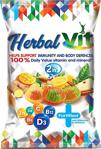 Herbal Vit 90 Gr Vitamin & Mineral Katkılı Meyve Dolgulu Sert Şeker