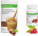 Herbalife Fındık Shake 550 Gr - Ahududu Çay 50 Gr