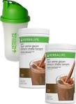 Herbalife Formül 1 Shake Karışım Seti 2 Adet Çikolata 550 Gr + Shaker